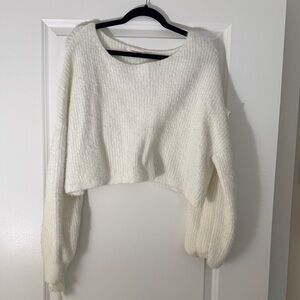 Cozy White Women's Sweater